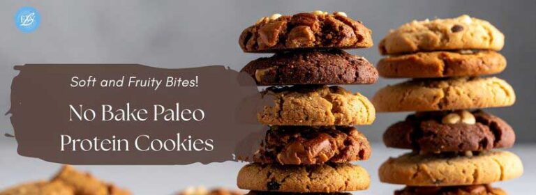No-bake paleo protein cookies