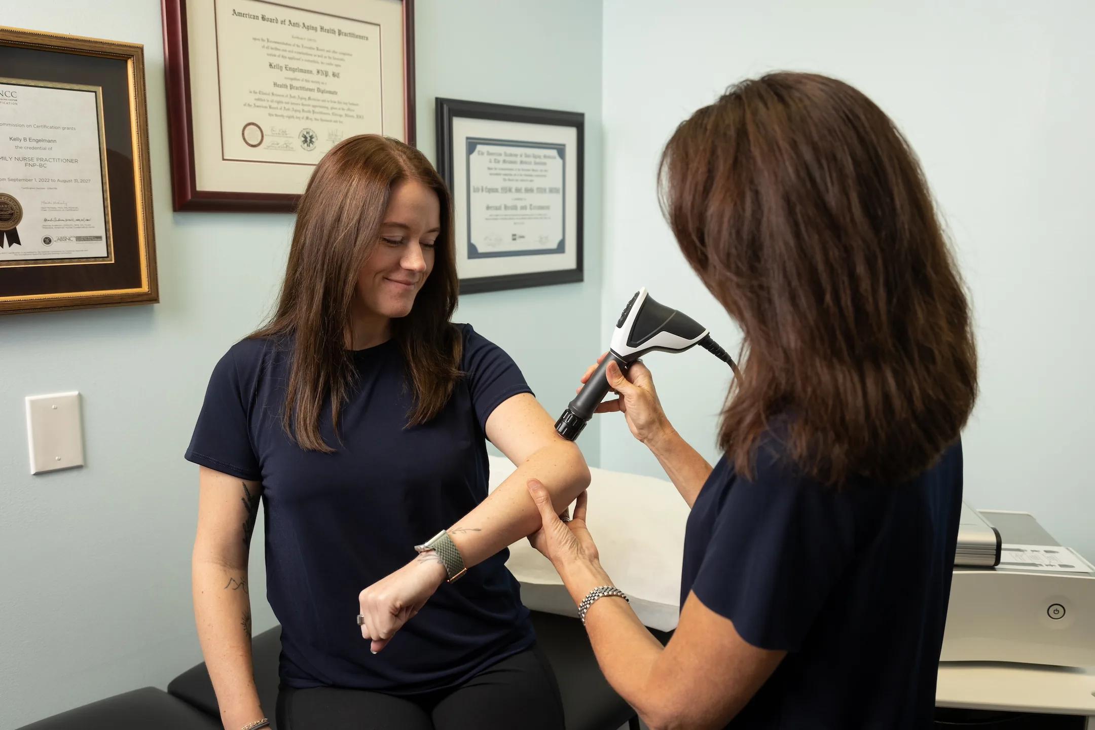 Storz Medical acoustic wave therapy device used for GAINSWave