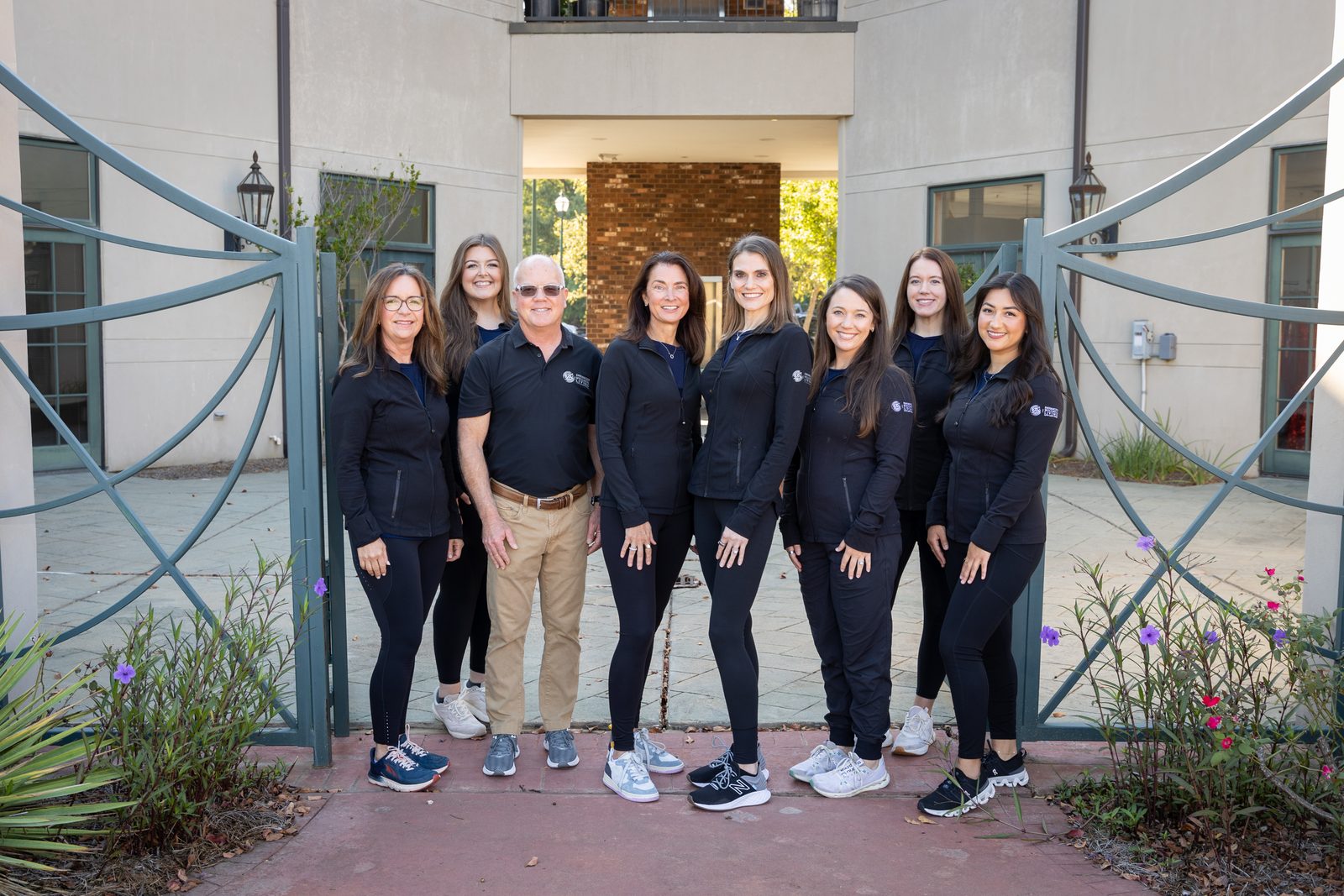 The Enhanced Wellness Living team outside the Ridgeland, Mississippi clinic